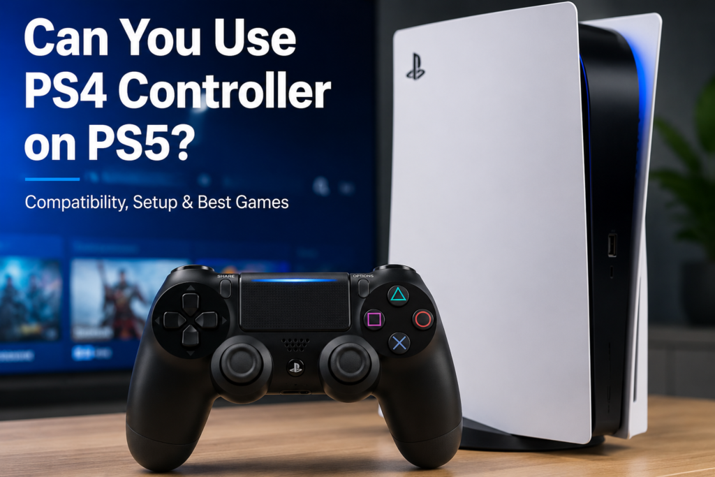 Can You Use PS4 Controller on PS5