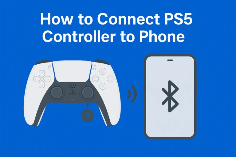 How to Connect PS5 Controller to Phone