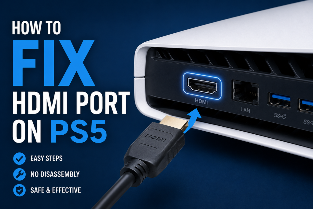How to Fix HDMI Port on PS5