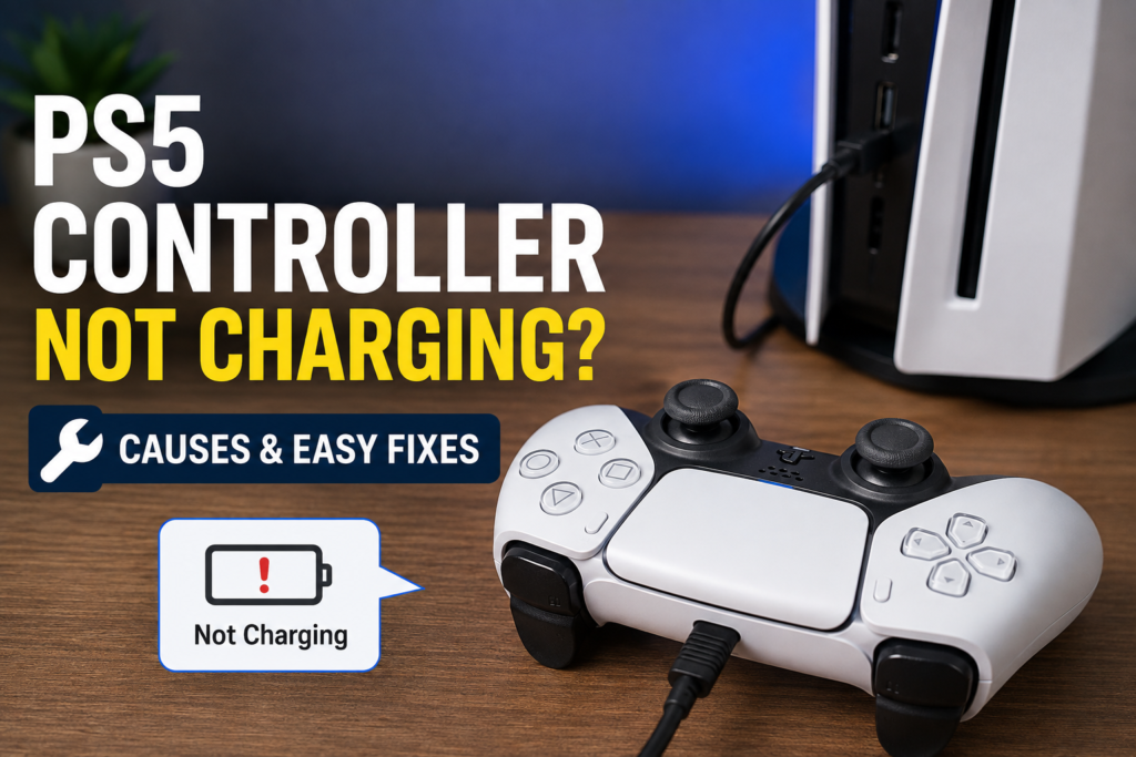 PS5 Controller Not Charging