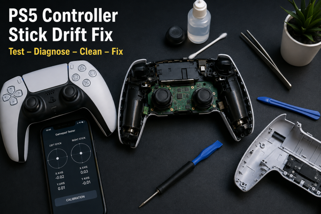 PS5 Controller Stick Drift