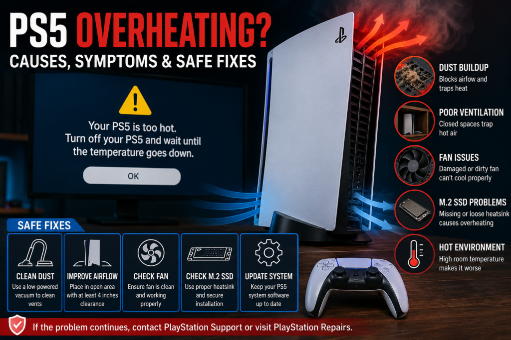 PS5 Keep Overheating