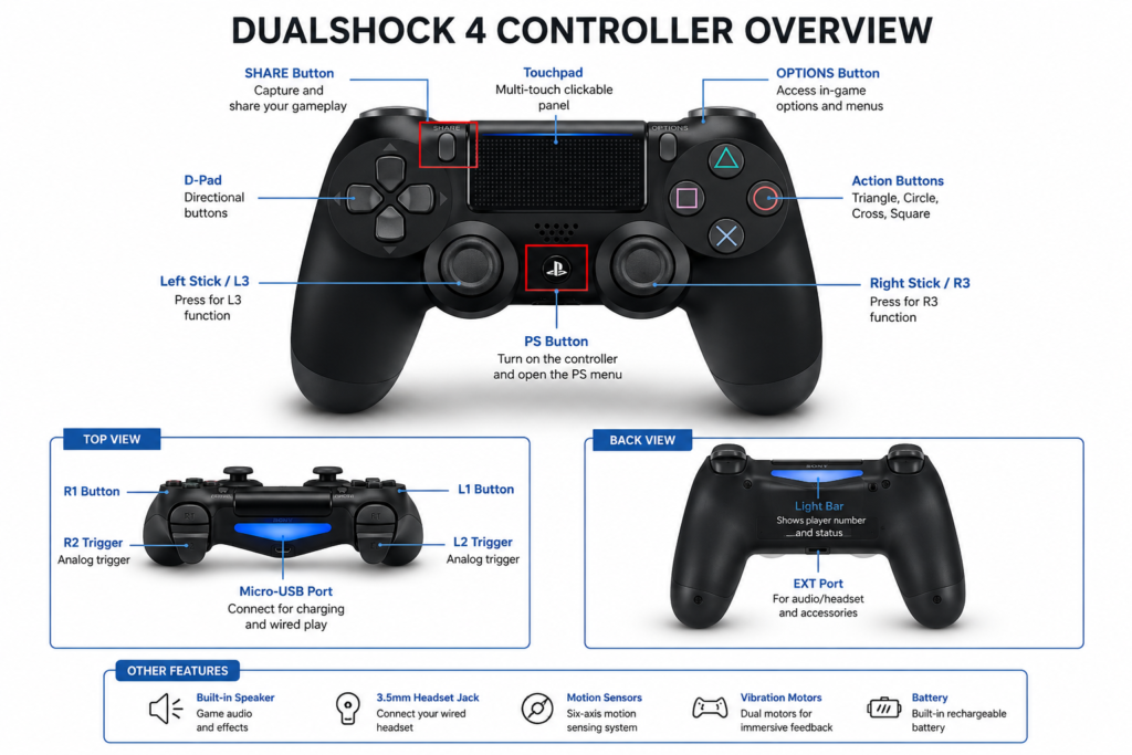dualshock 4 controller