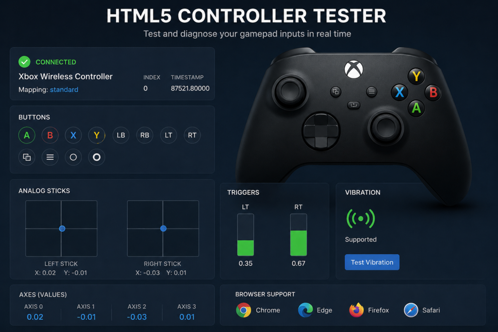 html5 tester